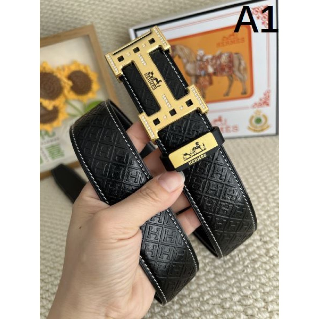 重厚ストラップ Hermes エルメス コピー ...