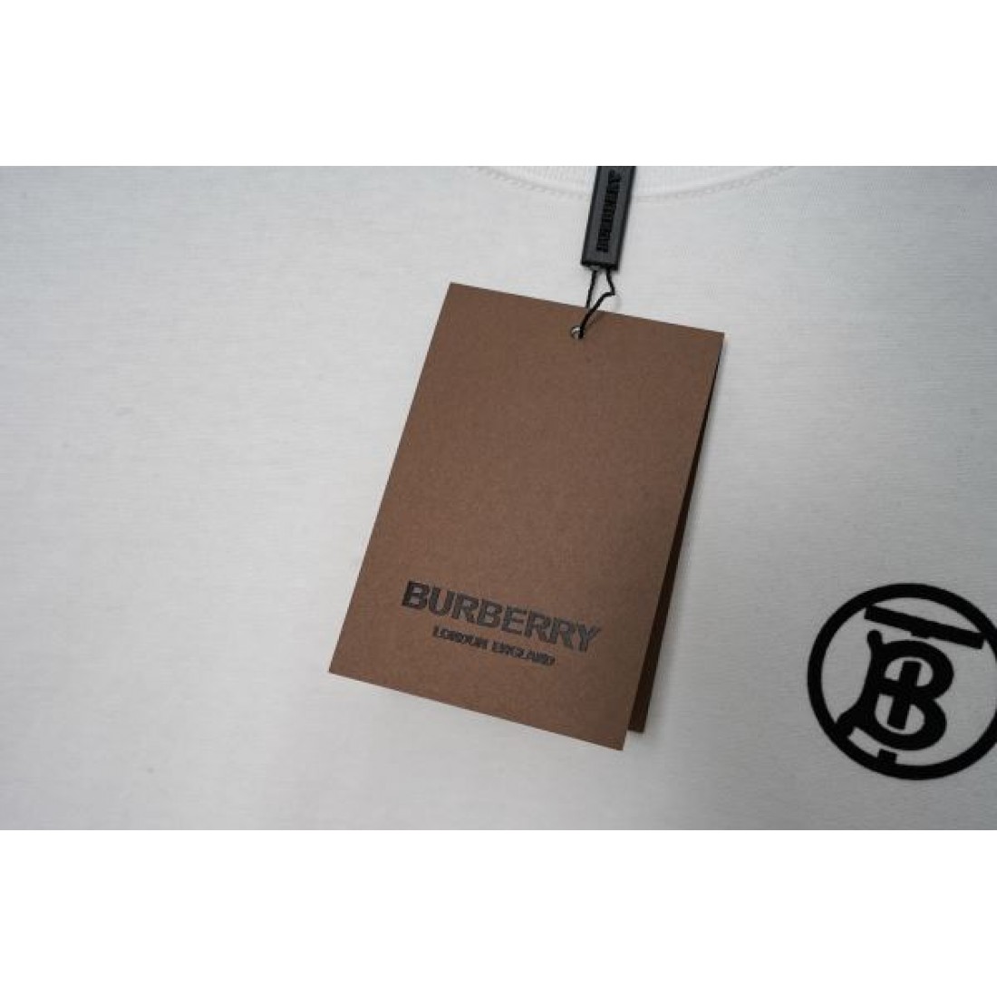 TBロゴ ワンポイント 半袖 BURBERRY バーバリー コピー Tシャツ クルーネック カジュアル トップス
