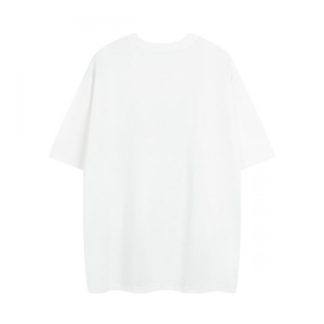 チェーンロゴ GUCCI グッチ コピー Tシャツ グレーカラー レッド×ゴールドプリント 半袖デザイン ストリート感ある仕上がり