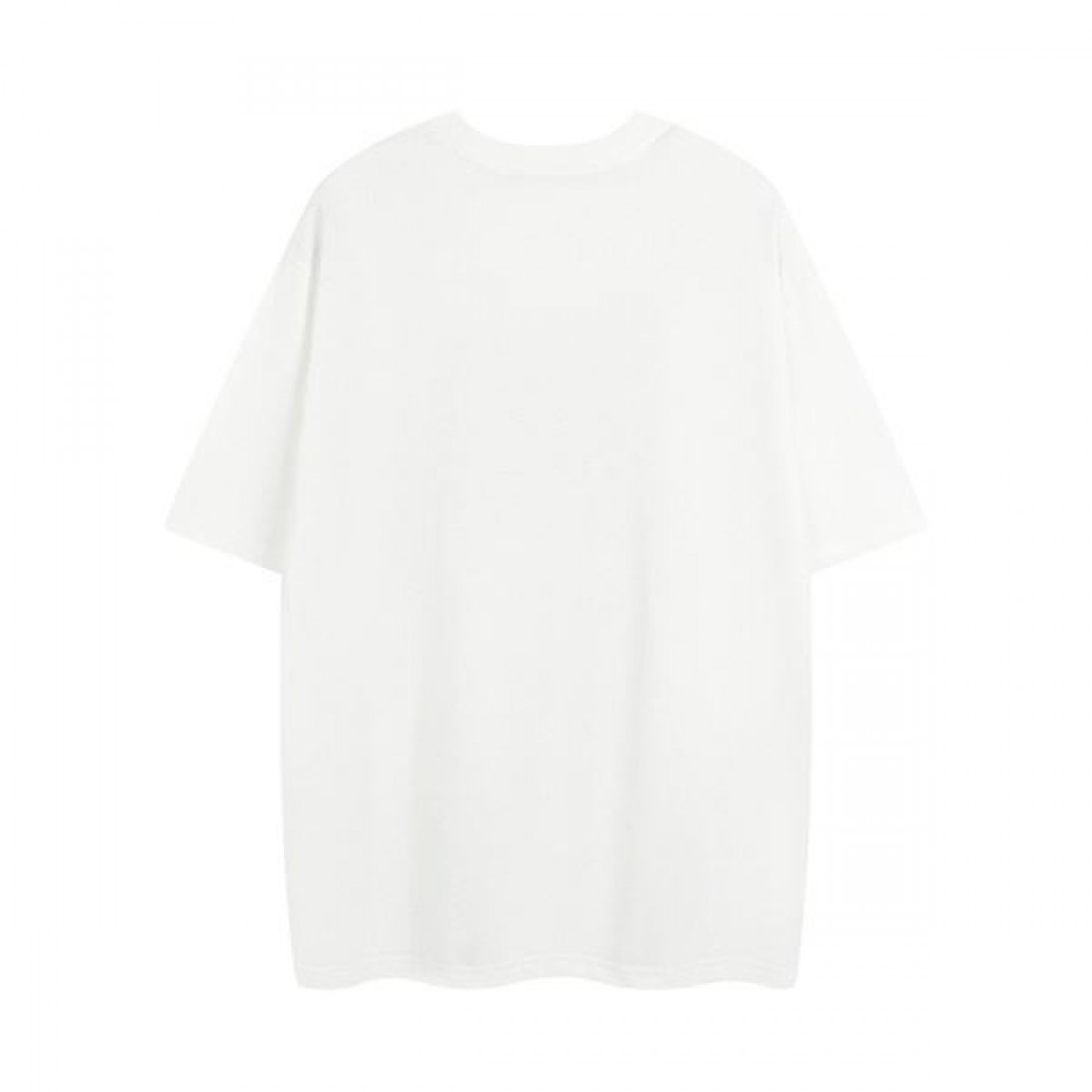 スプレーGGロゴ GUCCI グッチ コピー Tシャツ ホワイトカラー ブラックグラフィック 半袖デザイン モード感ある仕上がり