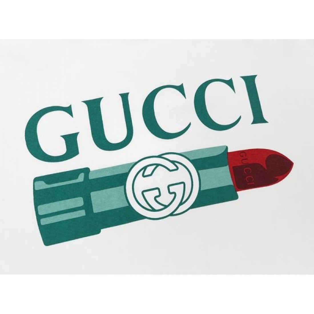 グラフィックロゴ GUCCI グッチ コピー 半袖Tシャツ ブラックスプレー調プリント コットン素材 デイリーコーデ対応