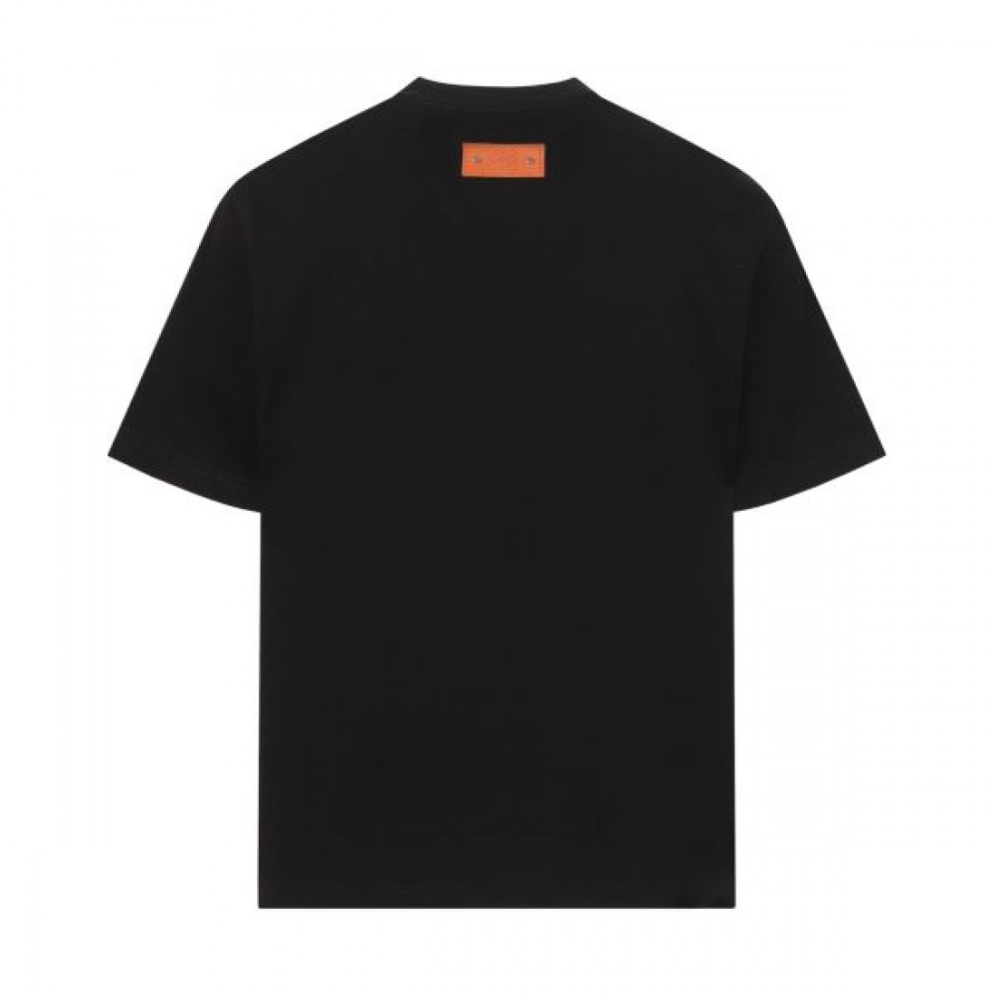 マルチアナグラム LOEWE ロエベ コピー Tシャツ ブラックカラー カラーロゴ刺繍 半袖デザイン アート感ある仕上がり