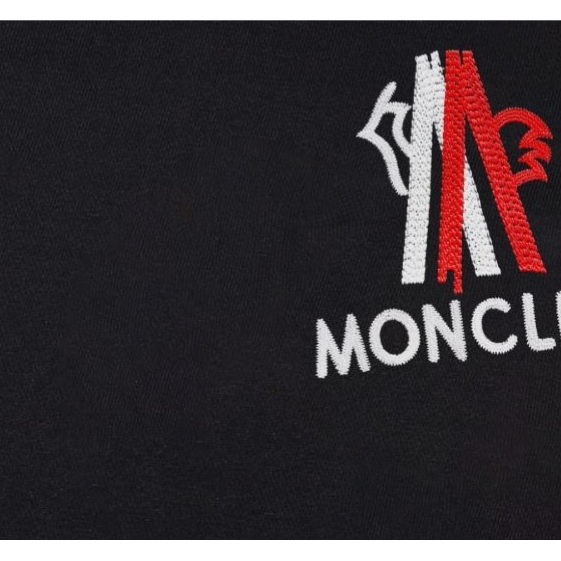 ロゴグラフィック仕様 MONCLER モンクレール コピー Tシャツ モノトーン配色 フロントプリント コットン素材 デイリーコーデ向け