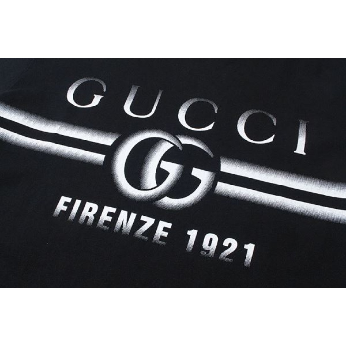 半袖Tシャツ GUCCI グッチ コピー ロゴプリント ダブルG ラインデザイン クルーネック カジュアルトップス