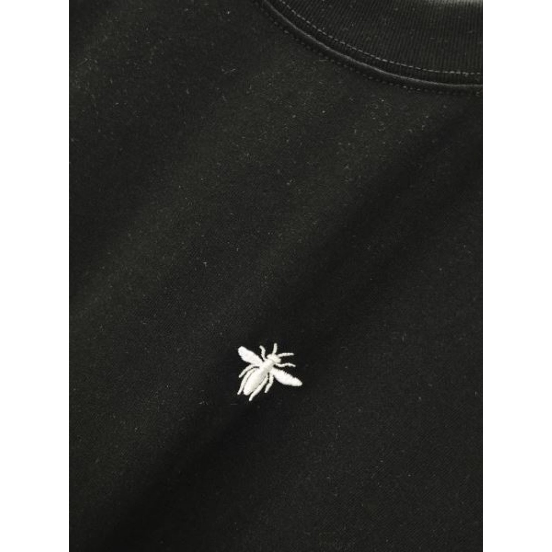 半袖Tシャツ DIOR ディオール コピー ビー刺繍 ワンポイント クルーネック カジュアルトップス