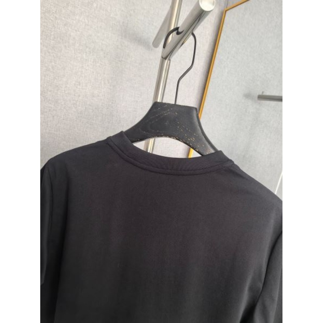 半袖Tシャツ FENDI フェンディ コピー ロゴプリント ROMA クルーネック カジュアルトップス