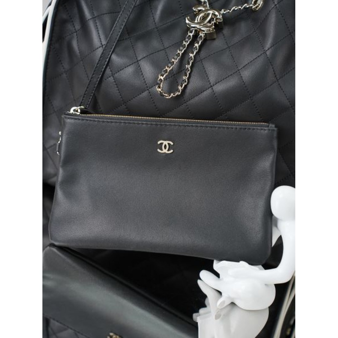 マトラッセ風 軽量設計 通勤対応 CHANEL シャネル コピー トートバッグ シンプルシック 着映えアイテム 高評価候補