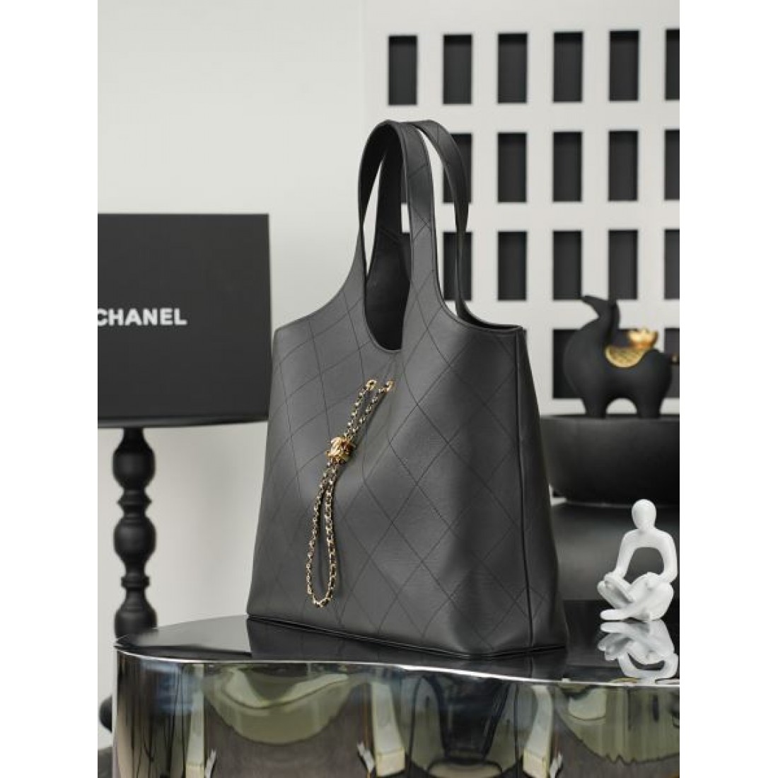 キルティング チェーン 売れ筋候補 こなれ見え CHANEL シャネル コピー トートバッグ 洗練デザイン デイリー主力 上品カジュアル