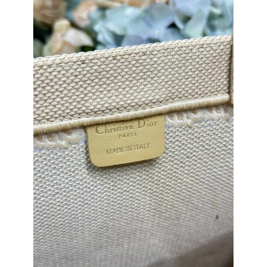 MADAME BOVARY リネン風デザイン こなれ見え 人気上昇中 Dior ディオール コピー トートバッグ 軽量仕様 通勤対応 洗練カジュアル