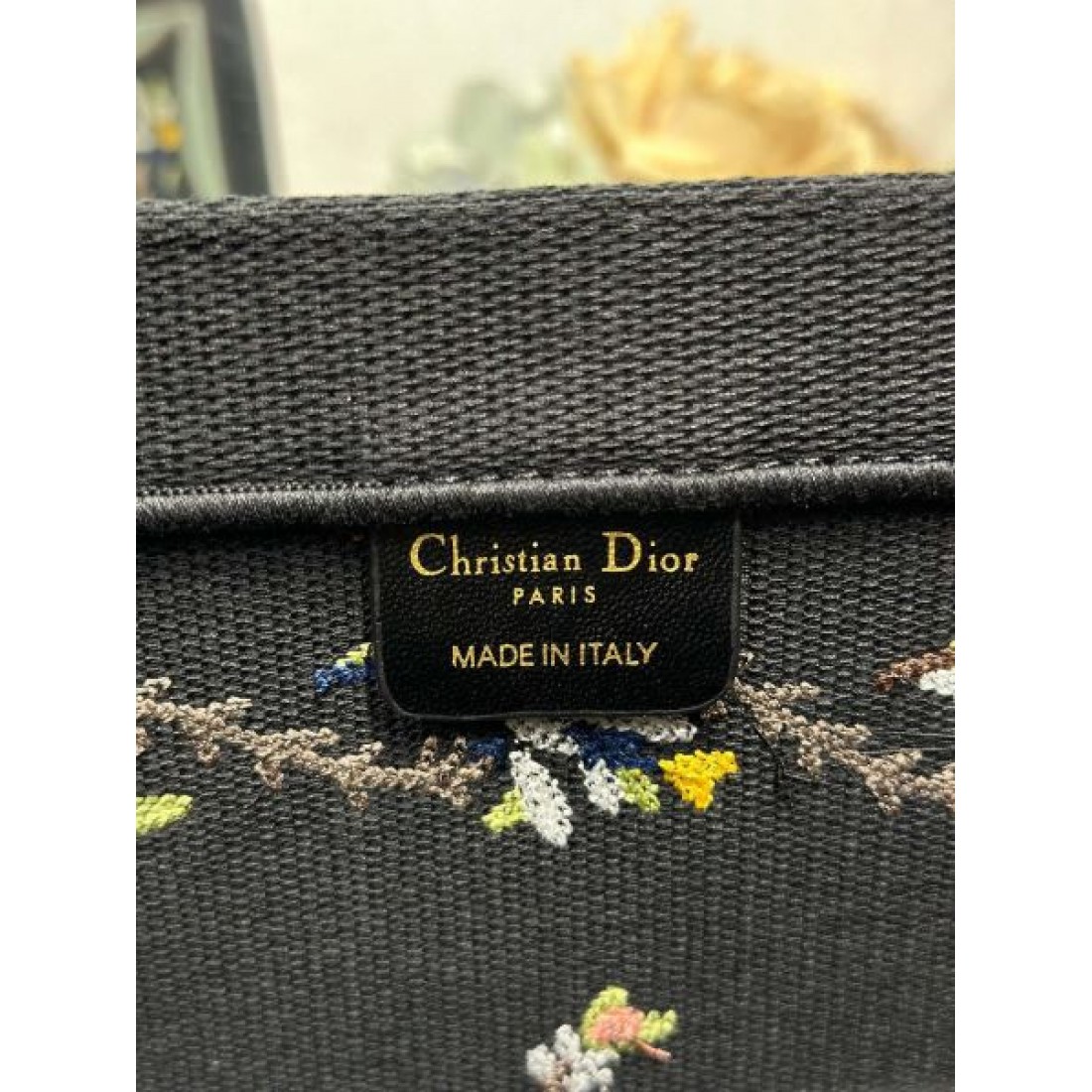 ガーデンモチーフ モノトーン仕上げ 華やかな存在感 DIOR ディオール コピー ラージバッグ お出かけ向け
