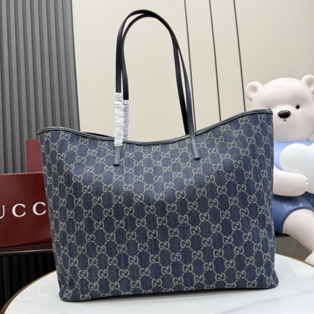 GGキャンバストートバッグ 2026新作 大容量 A4収納 GUCCI グッチ コピー トートバッグ 通勤旅行兼用 ユニセックス 人気定番