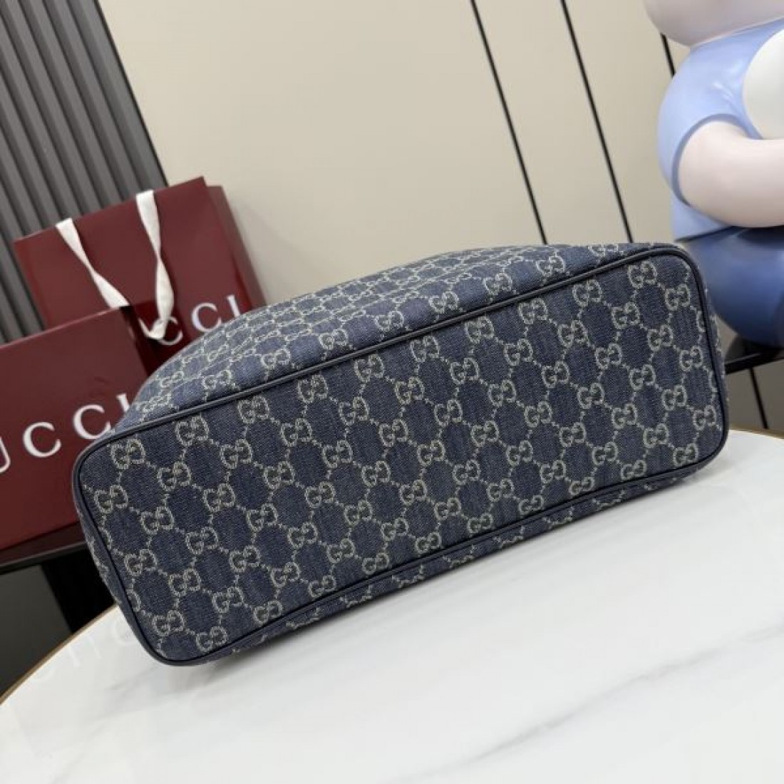 GGキャンバストートバッグ 2026新作 大容量 A4収納 GUCCI グッチ コピー トートバッグ 通勤旅行兼用 ユニセックス 人気定番