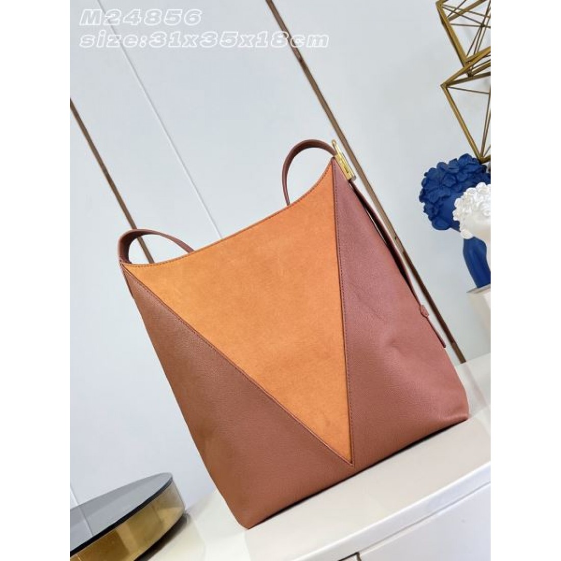 配色レザ ワンショルダー仕様 実用派モデル LOUIS VUITTON ルイヴィトン コピー トートバッグ 仕事用 お出かけ 人気アイテム