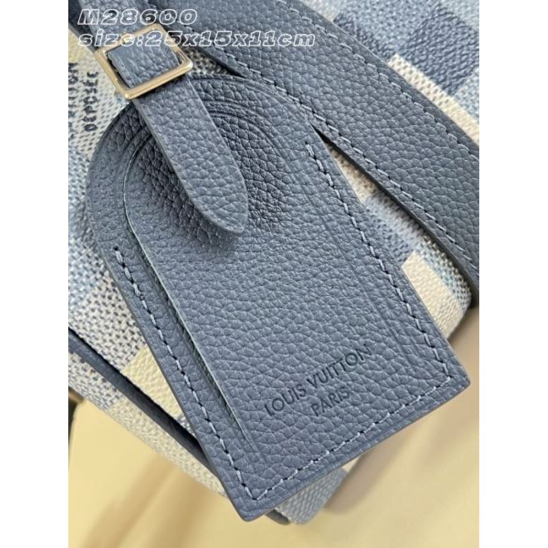 チェック柄ハンドバッグ コンパクト設計 ショルダー付き LOUIS VUITTON ルイヴィトン コピー バッグ お出かけ対応 旬カラー 注目アイテム