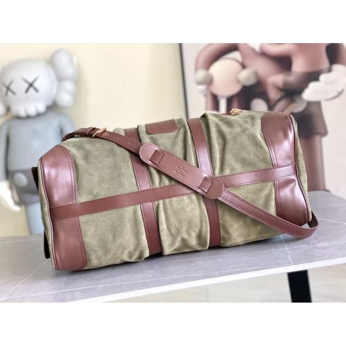 ヴィンテージ風ボストン ワイドストラップ付き 売れ筋 LOUIS VUITTON ルイヴィトン コピー バッグ 旅行対応 完売注意