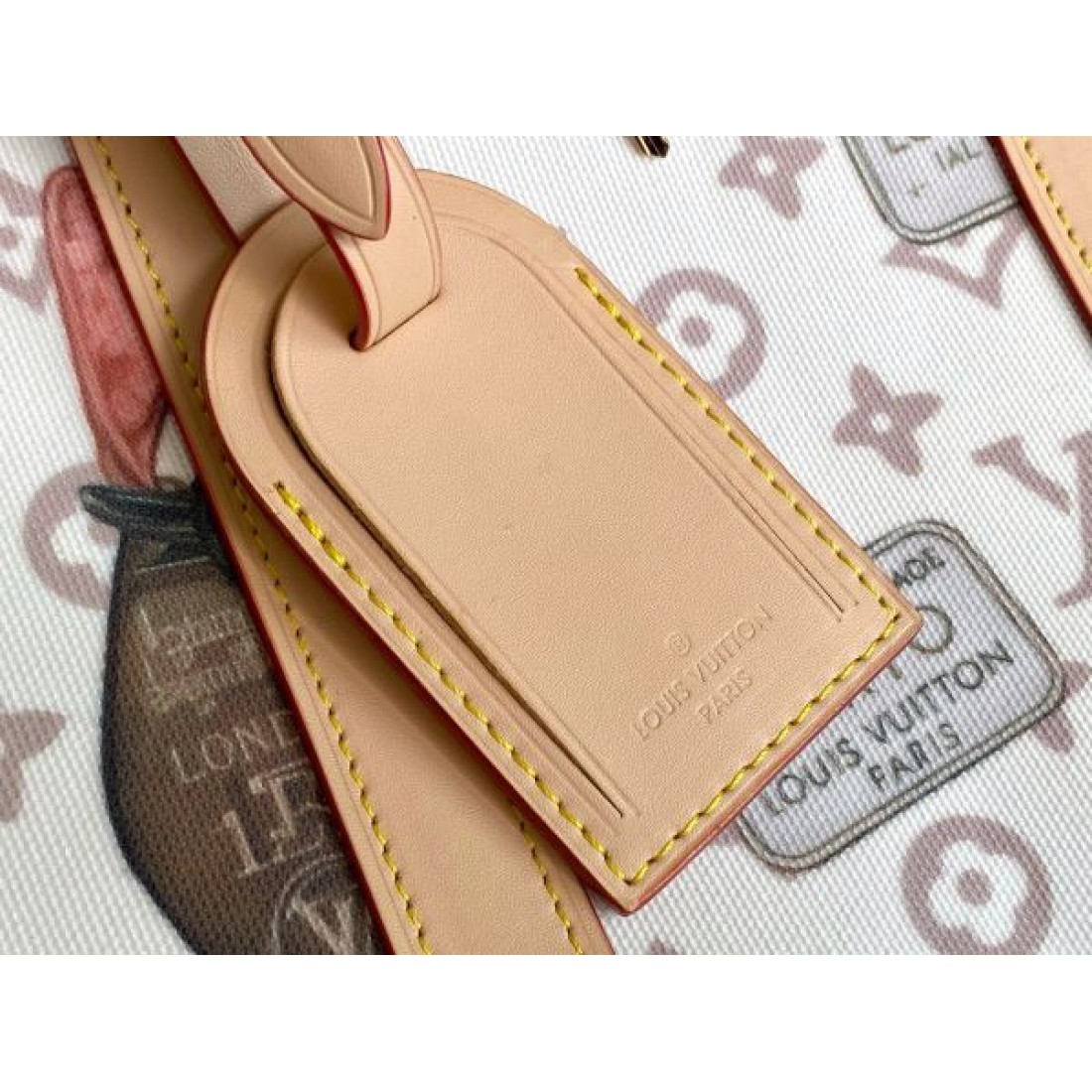 大人カジュアル アートモチーフ総柄 こなれ見え LOUIS VUITTON ルイヴィトン コピー バッグ ストリートトレンド 旬アイテム
