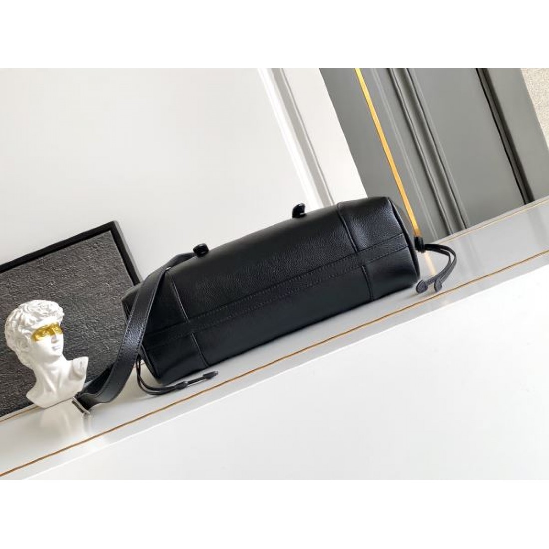 レザー ミニボストン 2WAYハンドル ゴールド金具 PRADA プラダ コピー バッグ カラーバリエーション豊富 通勤フォーマル対応