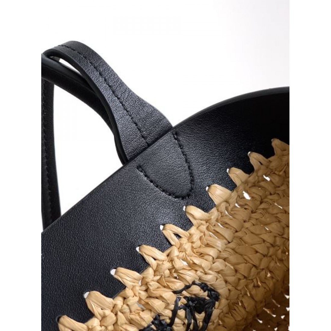ナチュラルストロー ロゴ刺繍デザイン 軽量サマーコレクション PRADA プラダ コピー トートバッグ 高見えカジュアル