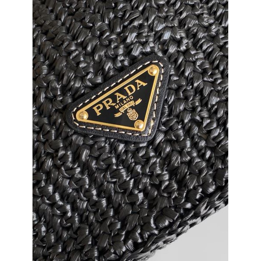 かご編み バケット巾着デザイン トップハンドル付き PRADA プラダ コピー バッグ カジュアル通勤リゾート対応 人気シリーズ