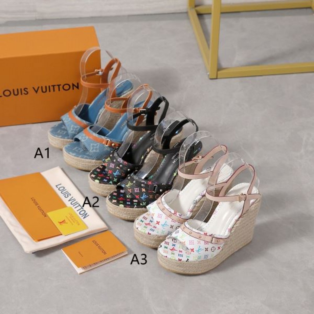Louis Vuitton 厚底サンダル ジュートソール エレガントムード バカンススタイル 季節おすすめ