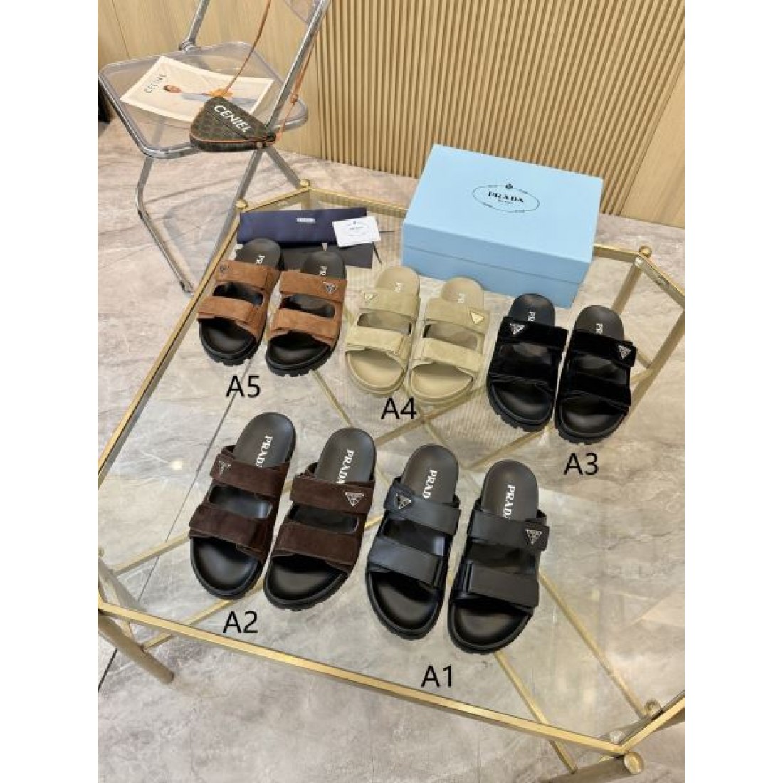 軽量 スライドサンダル 厚底 デイリー PRAD...