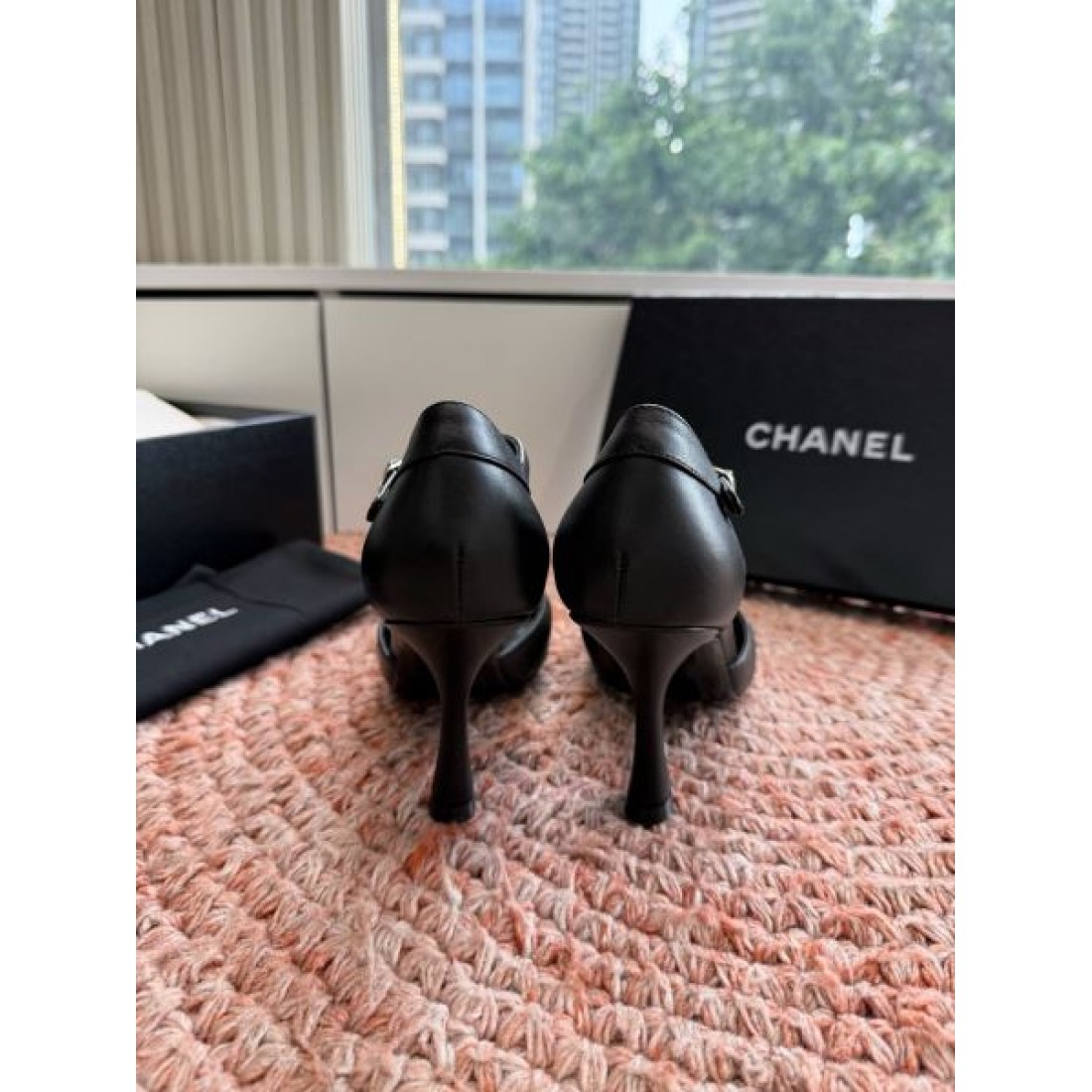 Tストラップ パンプス エレガント ラグジュアリースタイル CHANEL シャネル コピー ハイヒール 上質コレクション