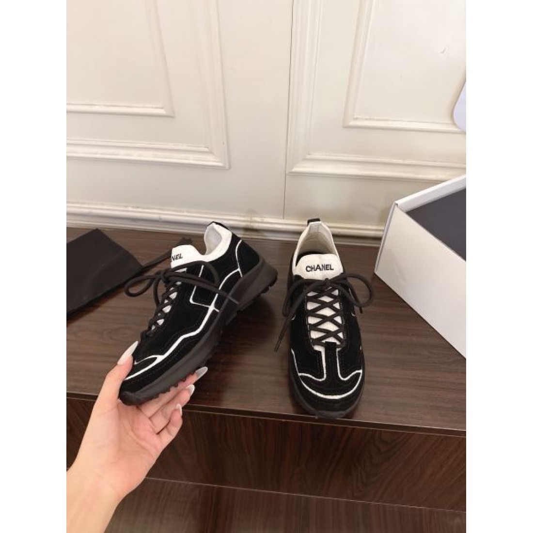 立体ラインデザイン 快適フィット デイリーコーデ CHANEL シャネル コピー ローカットスニーカー 通勤お出かけ対応