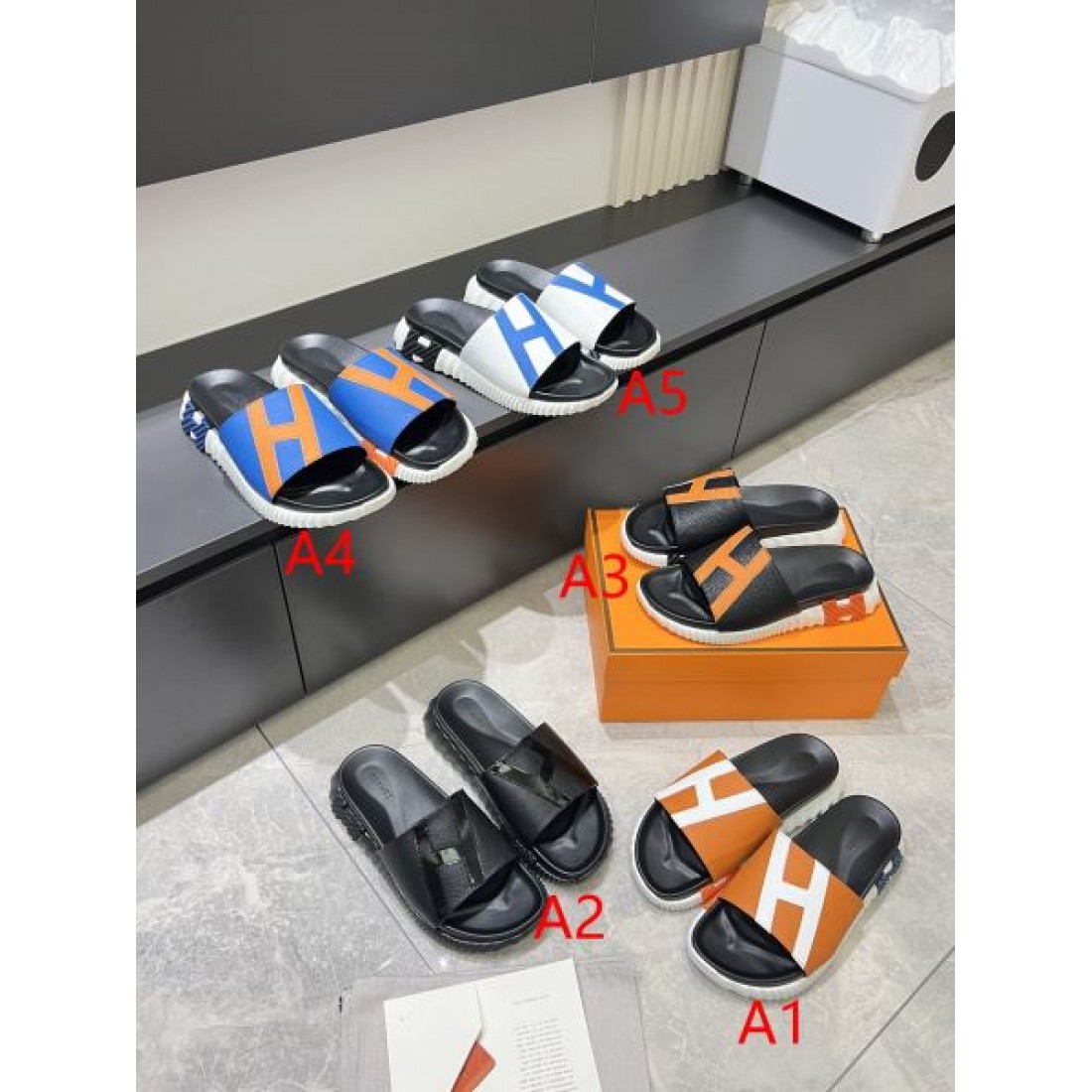 Hカットアウト 厚みのある底面 今季注目 HERMÈS エルメス コピー サンダル 売れ筋新鋭 高級シューズ