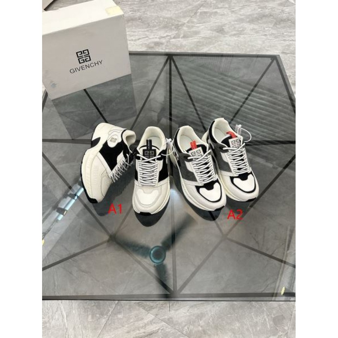 スポーティーフォルム 立体ソール シンプルアッパー GIVENCHY ジバンシィ コピー スニーカー 快適フィット デイリーファッション