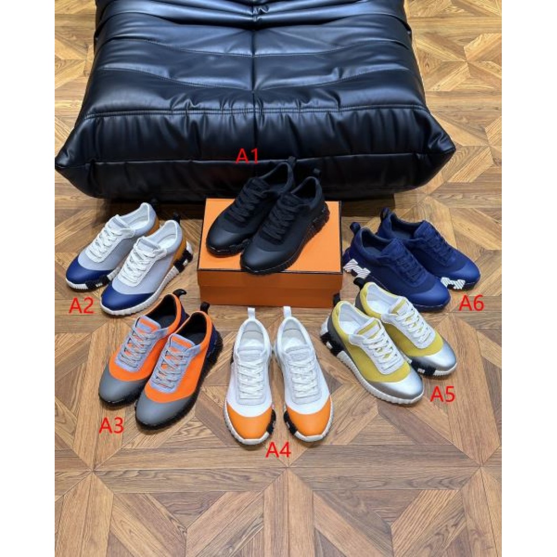メッシュ切替 ローカット ボリュームソール HERMES エルメス コピー スニーカー スポーティーデザイン 海外人気モデル 高品質スタイル