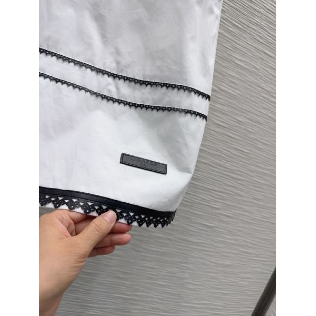 アイボリー 配色ボーダー LOUIS VUITTON ルイヴィトン コピー Aラインワンピース 都会派スタイル