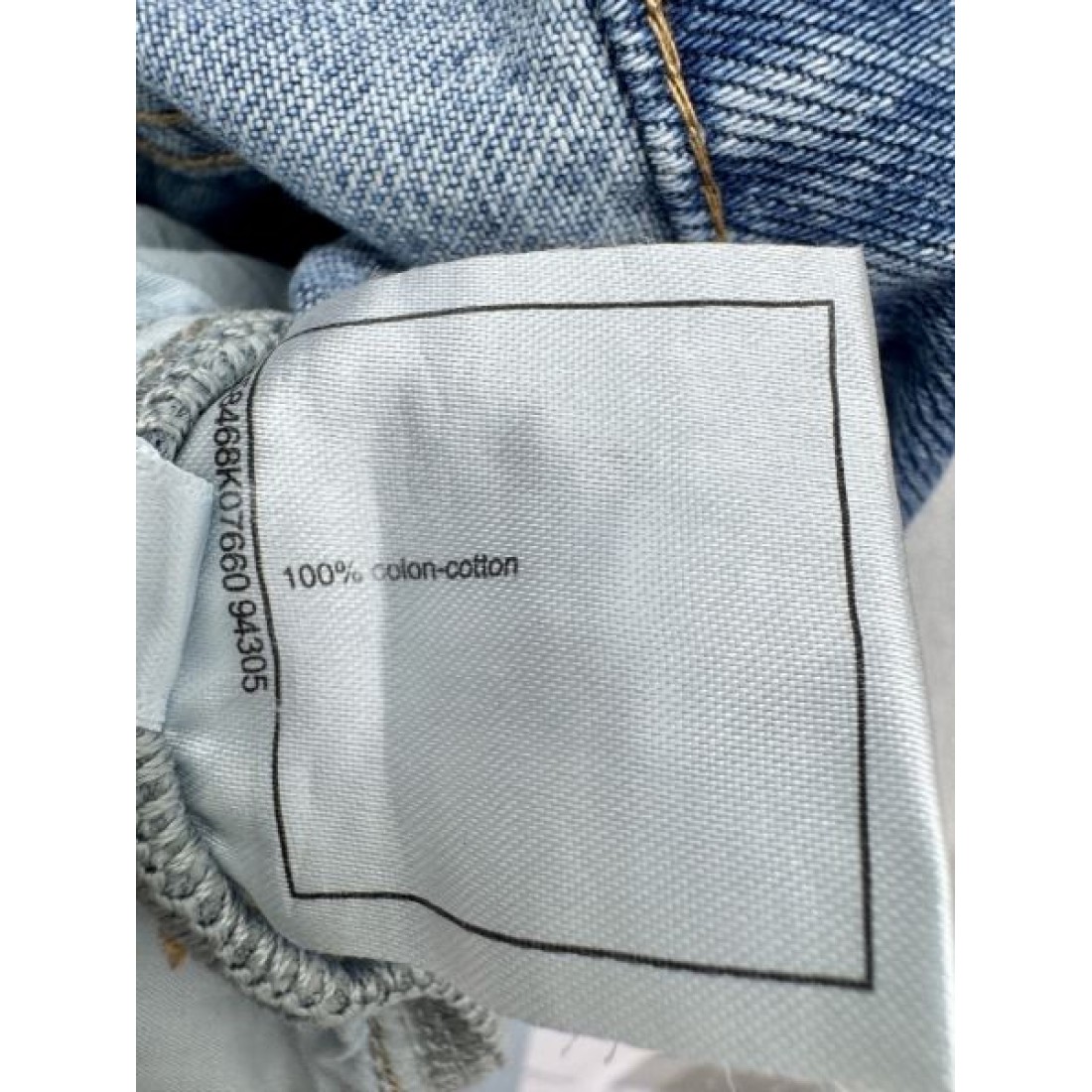 ヴィンテージウォッシュ CHANEL シャネル コピー レディース ワイドデニム ストレートシルエット