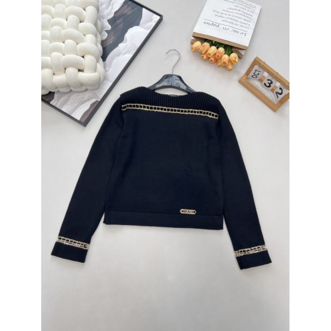 ブレード装飾が映える CHANEL シャネル コ...