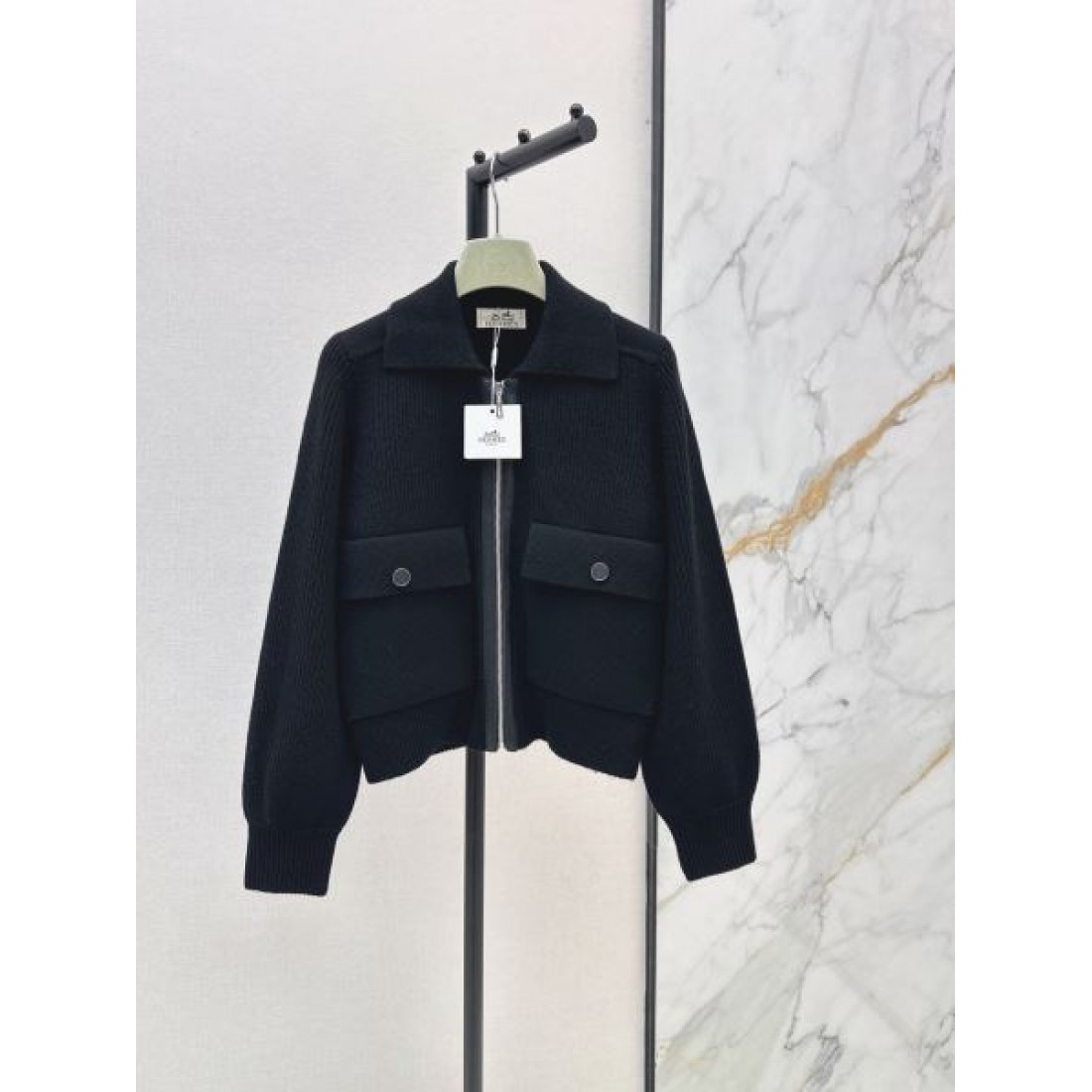 仕立て映え HERMÈS コピー ジップジャケッ...