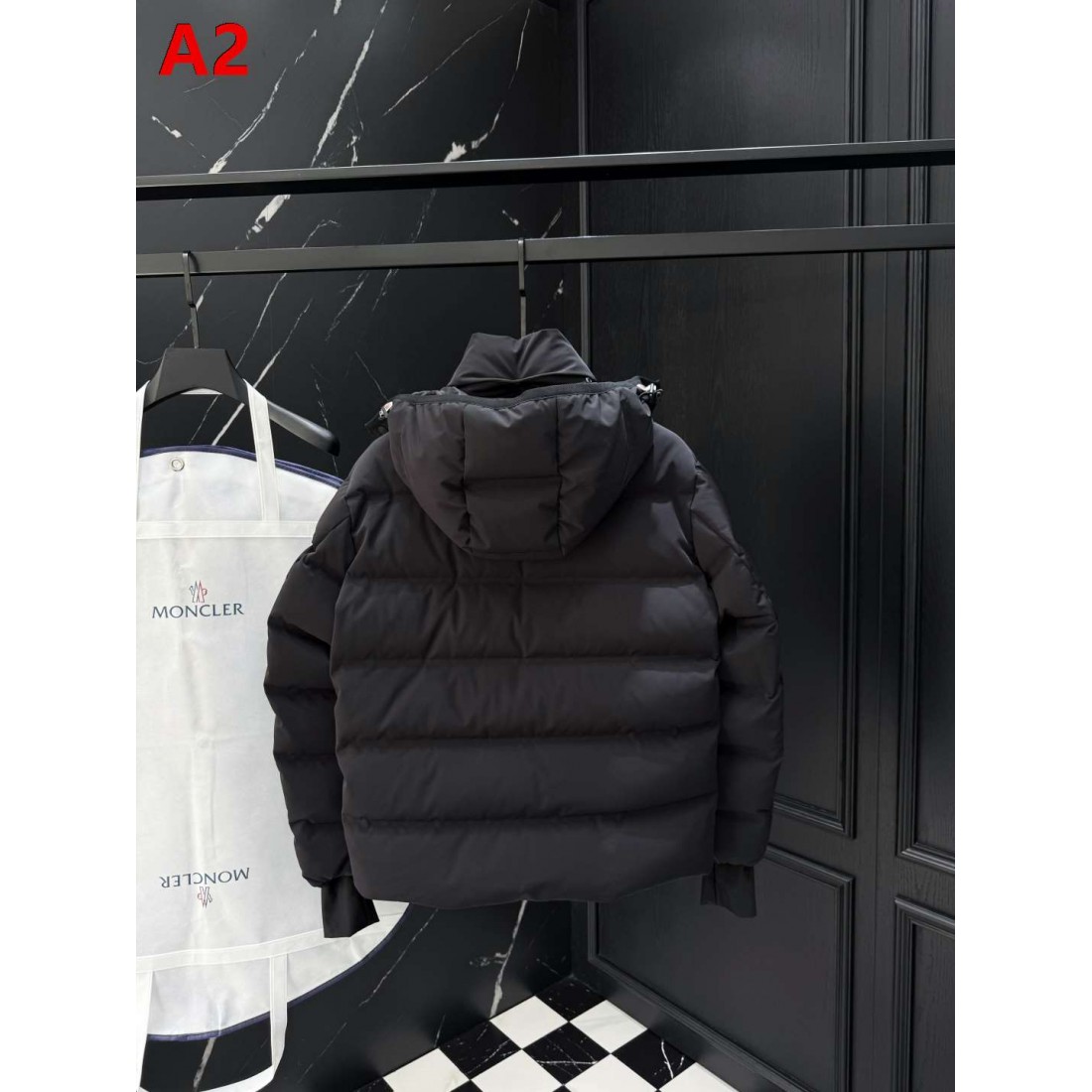 ブラック・キャメル アーバンウィンター MONCLER モンクレール コピー パファージャケット レイヤードスタイル