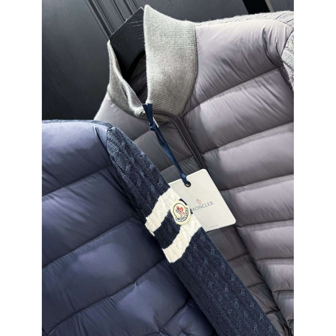 スポーティーライン コントラストデザイン MONCLER モンクレール コピー パファージャケット カレッジスポーツ