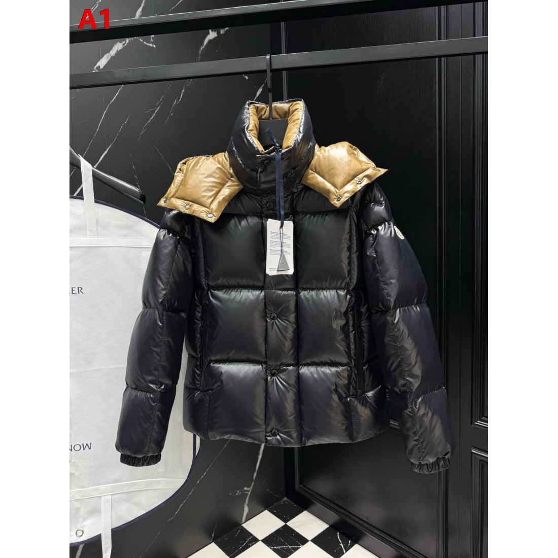 メタリックアクセント ウィンターストリート MONCLER モンクレール コピー パファージャケット デイリーカジュアル