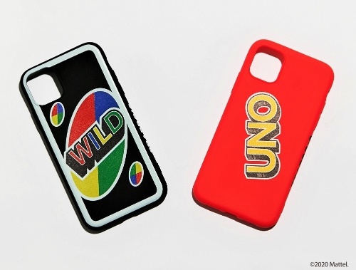スマートフォンケース/WILD CARDレッドロゴ 各3,000円＋税
※iPhone7/8iPhone11iPhone12/12Pro対応