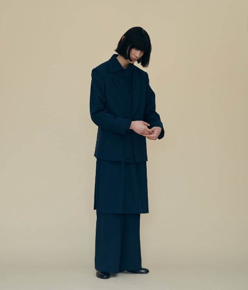 エトセンス 2020-21年秋冬コレクション - 身体を“包む”服、肌と布の間に生まれる空間｜写真22