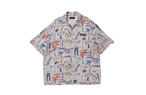 SORAYAMA S/S RAYON SHIRT 13,000円＋税
※受注販売