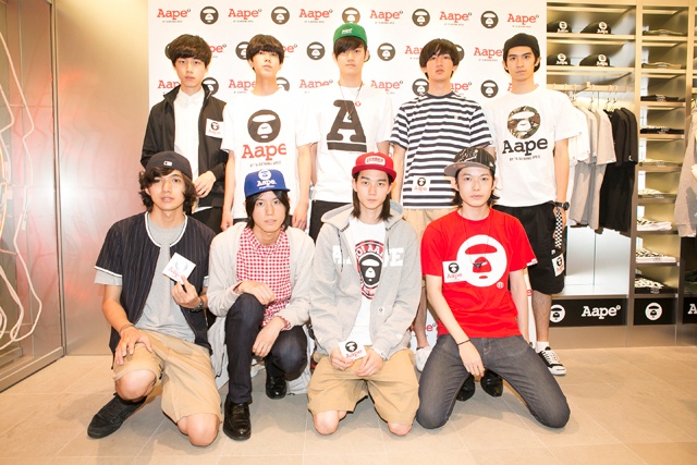 AAPE BY A BATHING APE®　オープニングレセプション