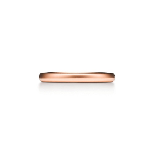 「ティファニー フォーエバー」 ウェディング バンドリング
2.5mm(18K ローズゴールド) 106,700円
