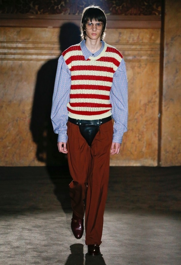 グッチ 2019年春夏メンズコレクション - パリの歴史に捧げる敬意の言葉｜写真14
