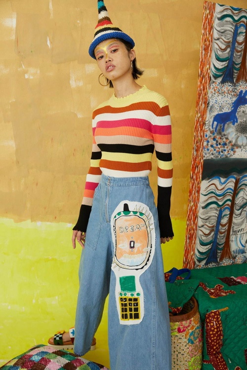 ツモリチサト 2021年春夏コレクション、洋服に広がるアフリカサバンナのエネルギッシュな世界｜写真2