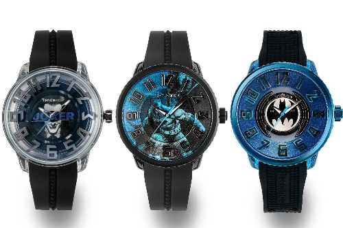 左から) ジョーカーモデル(TY023016) 64,900円＜100本限定＞、
バットマンモデル(TY430404) 49,500円、
バットシグナルモデル(TY532017) 45,100円
