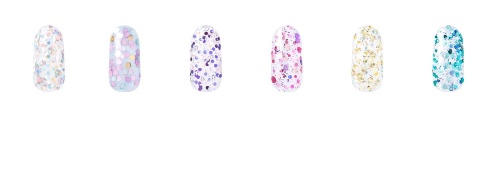 ネイルカラー トッパー 016、206、210、312、802、910 各2,000円＋税