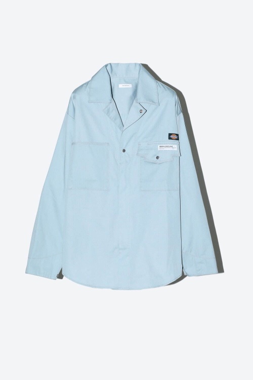 ジップアップシャツ(women 34363840 / men 444648) 24,200円