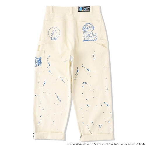 【POCHAMA × 9090 Painter Pants】(オフホワイト) 13,200円