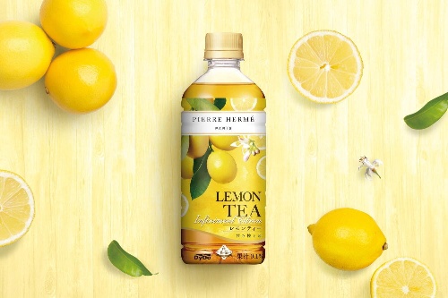 ダイドー「ピエールエルメ×贅沢香茶 レモンティー」500ml 160円