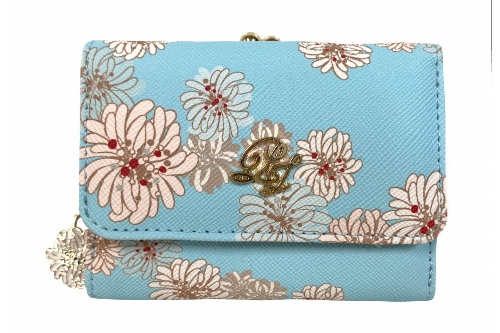 クリザンテームプリント 口金ミニ財布 8,800円(税込)